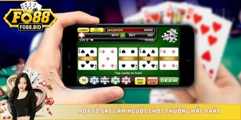 Tải App FO88 2 Một số lỗi sai phổ biến người chơi thường mắc phải