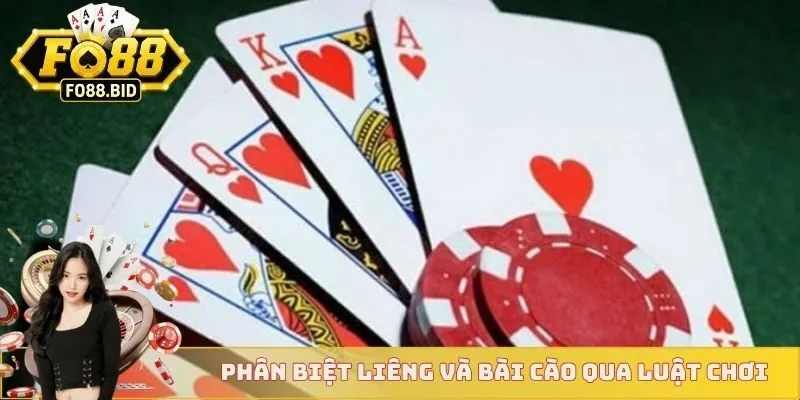 Phân Biệt Liêng Và Bài Cào - Từ Luật Đến Phong Cách Chơi 3 Phân biệt liêng và bài cào qua luật chơi