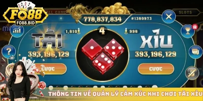 Quản Lý Cảm Xúc Khi Chơi Tài Xỉu Qua Các Chiến Thuật Mới 2 Thông tin về việc quản lý cảm xúc khi chơi tài xỉu
